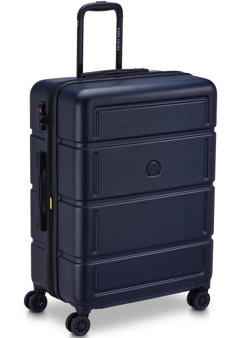 ديلسي _باريس حقيبة سفر كاميليا ٧٠ سم قابلة للتوسيع بعجلات مزدوجة متوسطة - كحلي